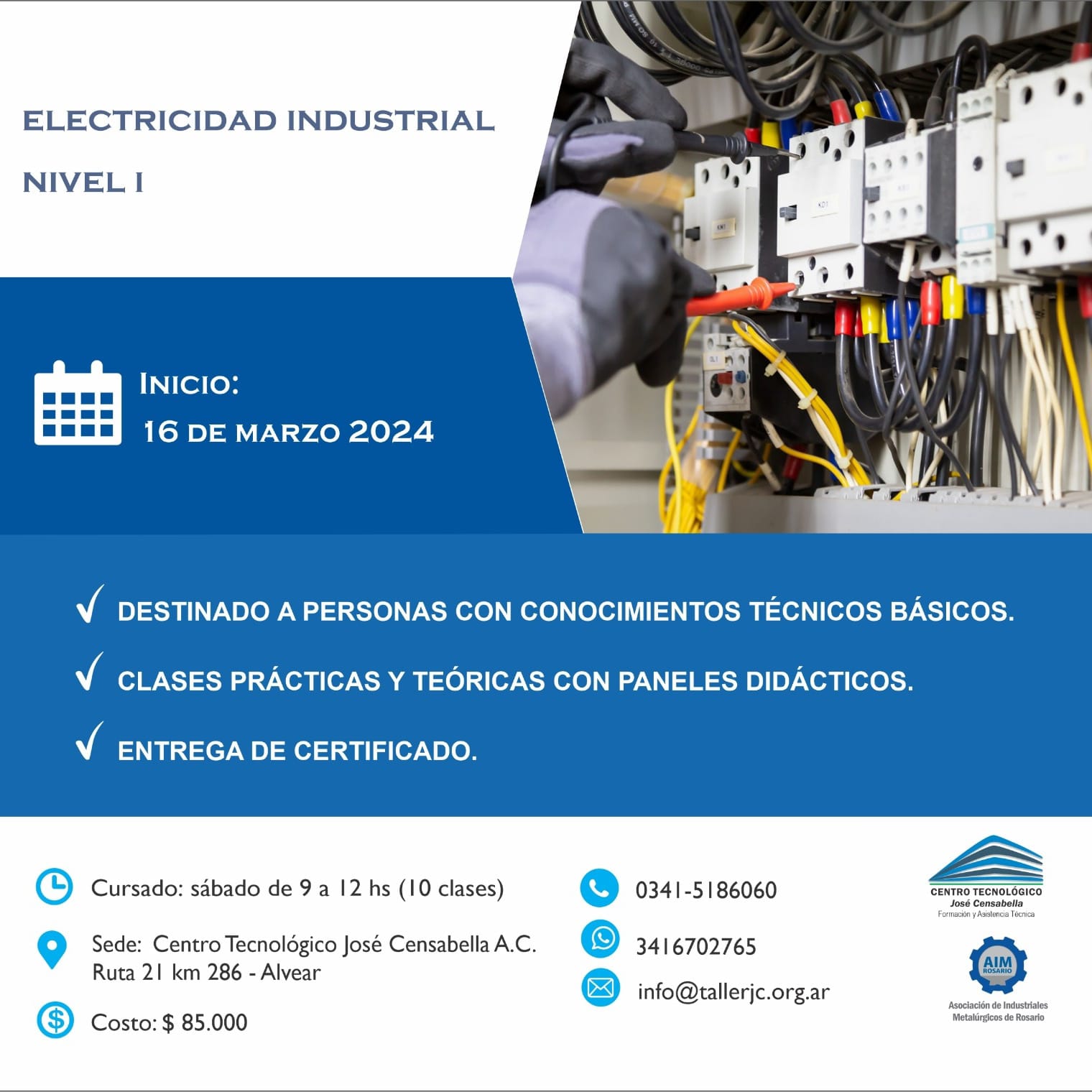 Curso de Electricidad Industrial Nivel 1